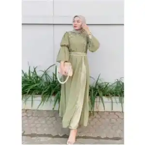 Gamis Lengan Payung Berpayet