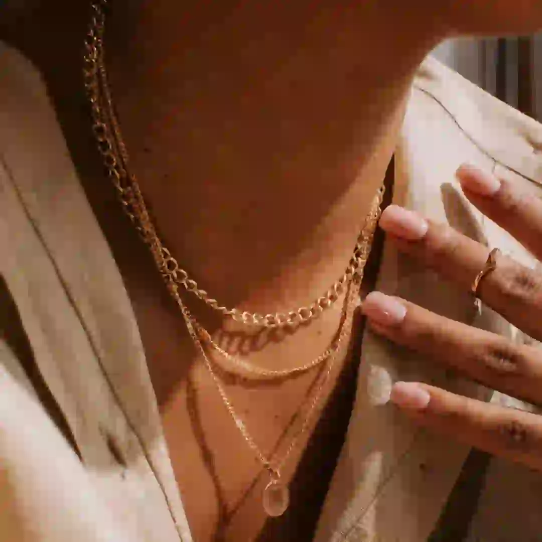 Kalung Rantai Penghias Leher
